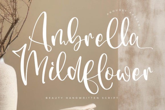 Ambrella Mildflower: The Luxury Script for Modern Branding