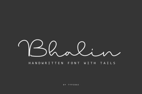 Bhalin: The Modern Script for Authentic Brand Signatures