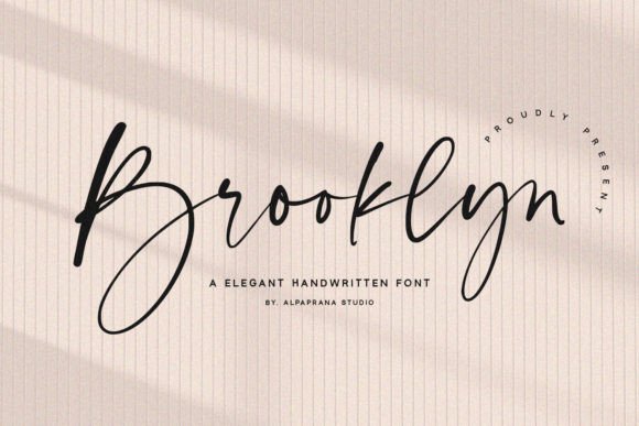 Brooklyn: The Handwritten Script for Urban Elegance