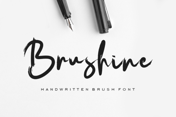 Brushine: A Modern Script Font for Elegant Branding