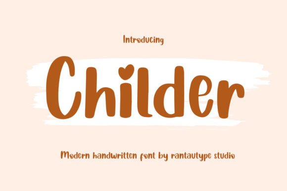 Childer: A Script Font That Brings Elegance to Your Projects