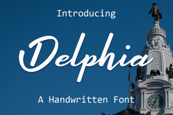 Delphia: The Elegant Script Font Blending Classic and Modern