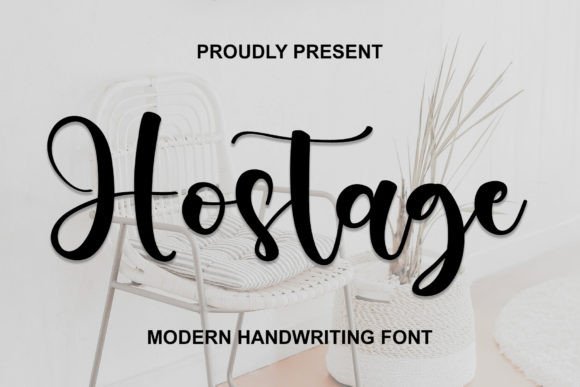 Hostage: The Script Font That Captures Elegance