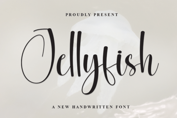 Jellyfish: A Font with Fluid Elegance