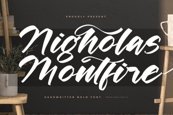 Nigholas Montfire: A Luxury Script for Timeless Branding