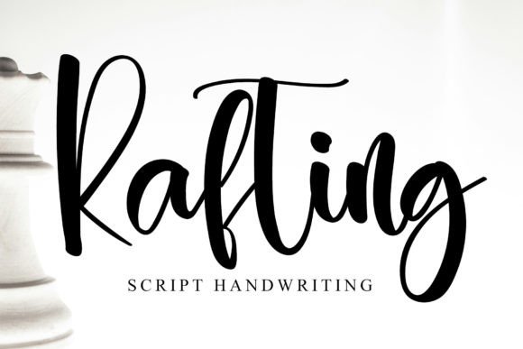 Rafting: The Elegant Script Font for Modern Branding