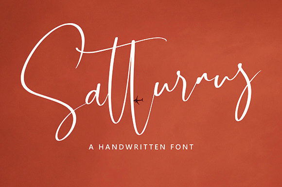Satturnus: The Modern Script Font for a Customized Touch